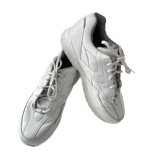 CAMBRIAN Ultra 6624 White Leather Walking Shoe W’s 10 EE Extra Wide Sneaker